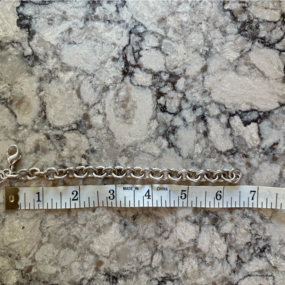 Tiffany & Co. Silver Heart Bracelet - Picture 7 of 8